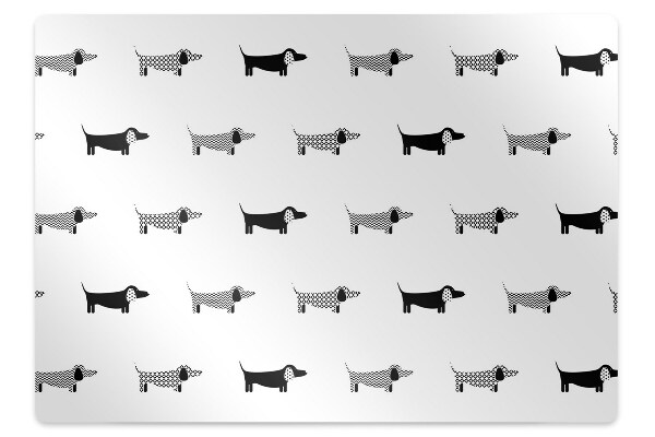 Szék szőnyeg Kutya világ