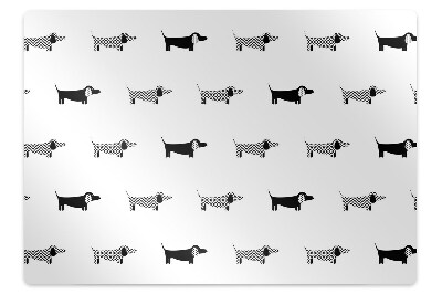 Szék szőnyeg Kutya világ