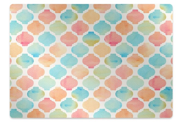 Szék szőnyeg Színes motívum