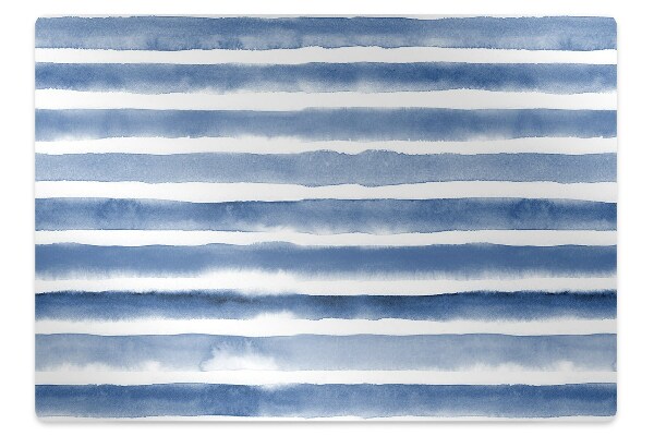 Szék szőnyeg Csíkok vízfestékkel festve