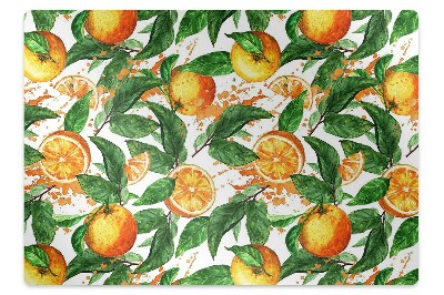 Szék szőnyeg Narancssárga citrusfélék