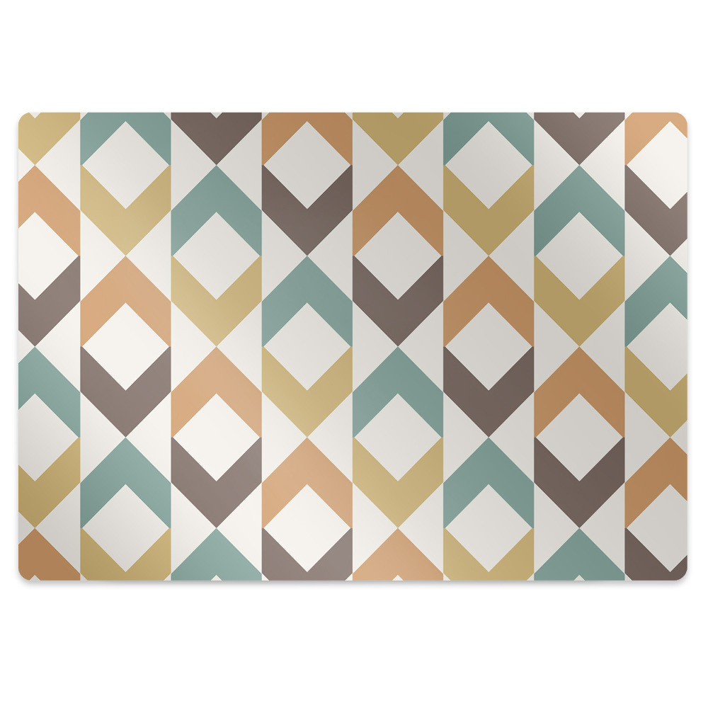 Szék szőnyeg Szüreti stílusú figurák