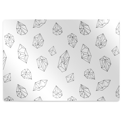 Szék szőnyeg 3D tömör minta