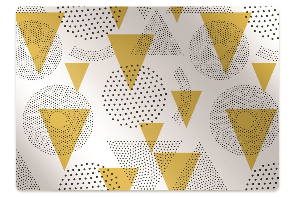 Padlóvédő székalátét Körök és geometriai ábrák