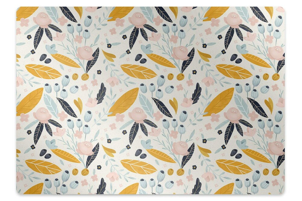 Székalátét Pasztell színű levelek