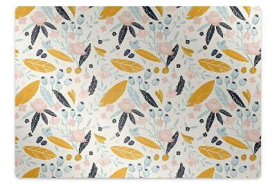 Székalátét Pasztell színű levelek