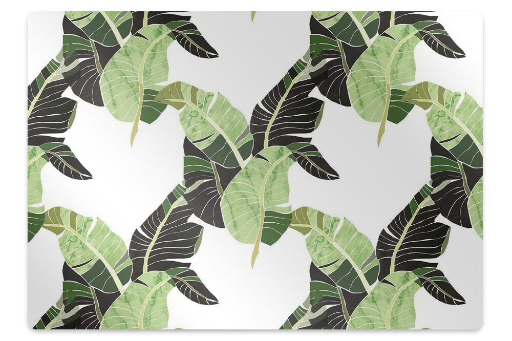 Padlóvédő székalátét Pálmalevelek