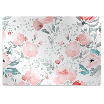 Szék szőnyeg Kép pipacsokkal