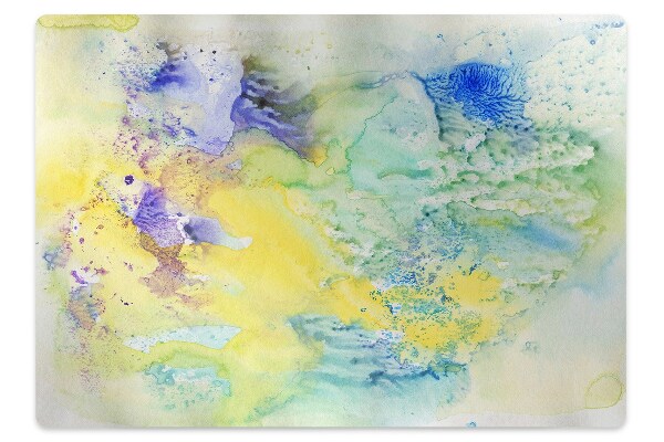 Szék szőnyeg Színes foltok