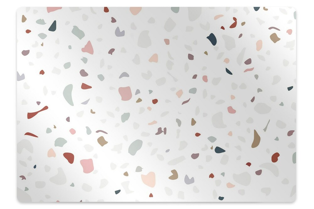 Szék szőnyeg Színes foltok