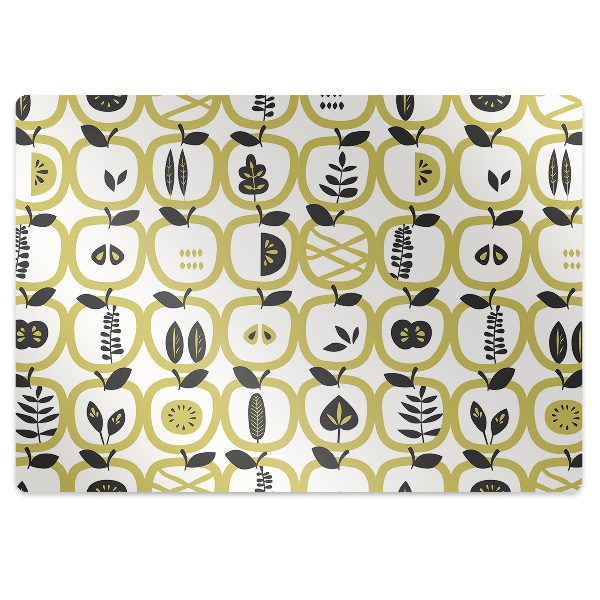 Padlóvédő székalátét Alma motívum