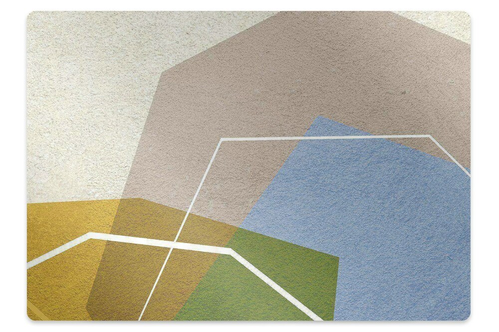 Szék szőnyeg Színes mezők