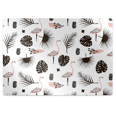 Székalátét Levelek és gyönyörű madarak