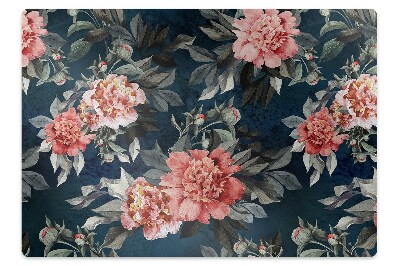 Székalátét Piros bazsarózsa virágok