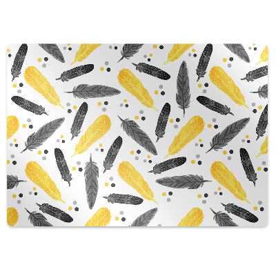 Székalátét Fekete és arany tollak