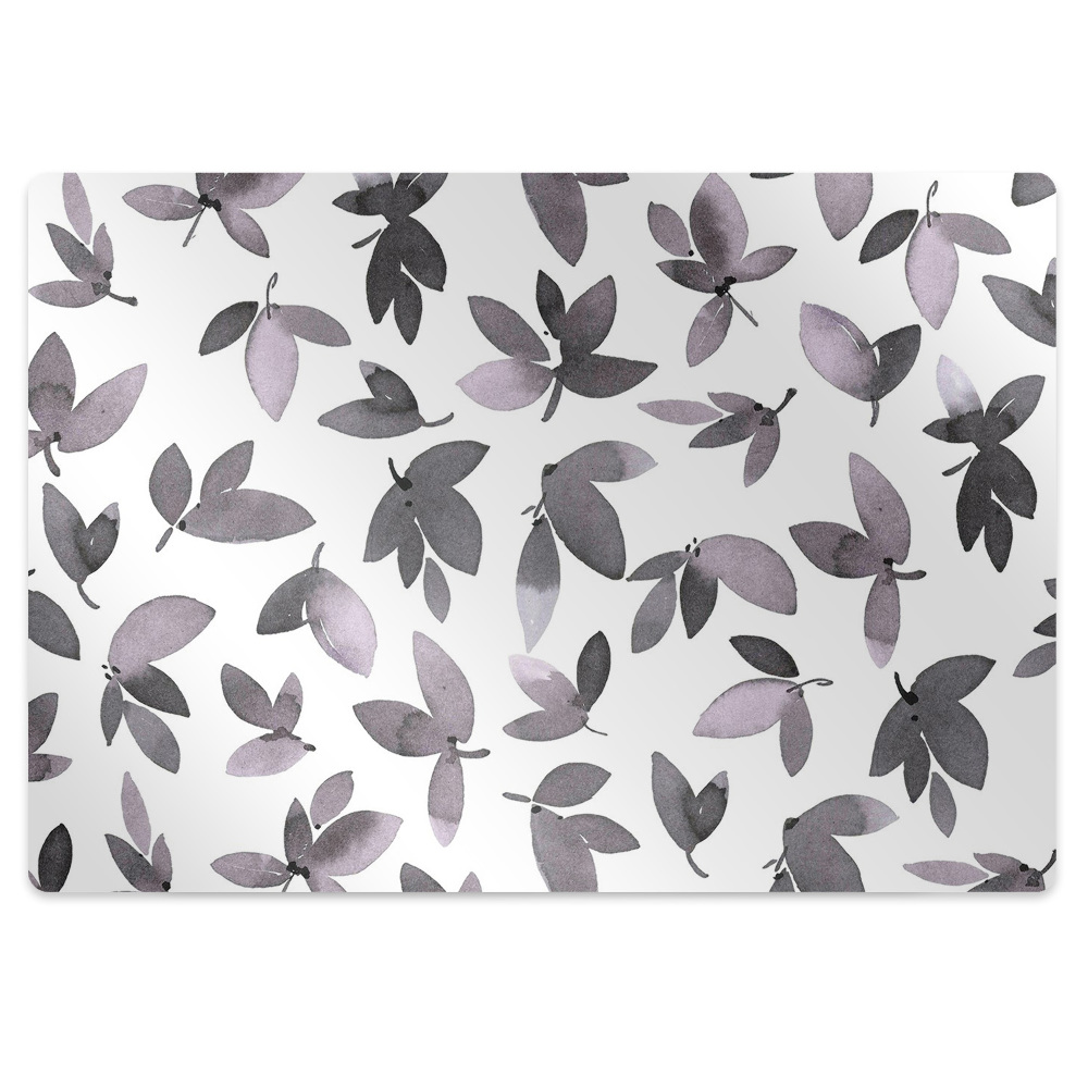 Padlóvédő székalátét Levelek a fákon