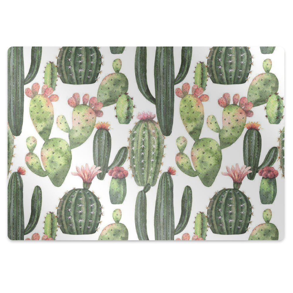 Padlóvédő székalátét Tüskés kaktuszok