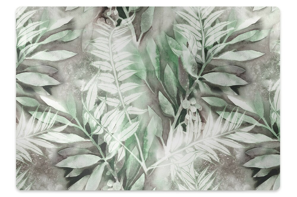 Szék szőnyeg Levelek a trópusokról