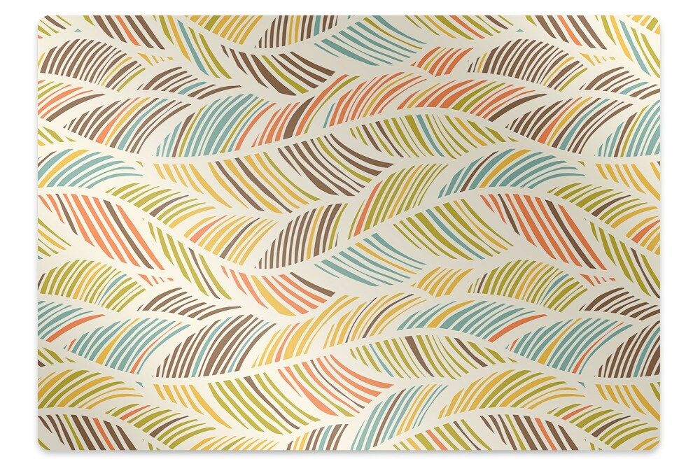 Padlóvédő székalátét Furcsa hullámok