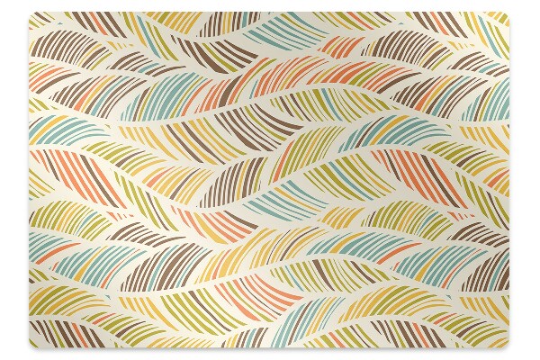 Padlóvédő székalátét Furcsa hullámok