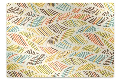 Padlóvédő székalátét Furcsa hullámok