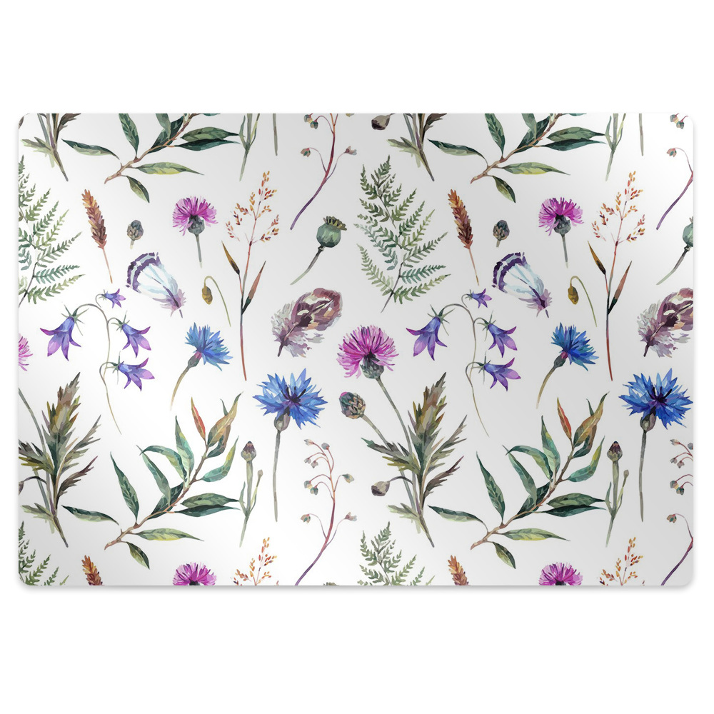 Szék szőnyeg Mezei virágok