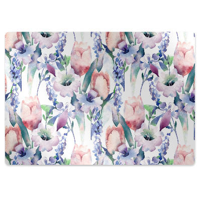 Padlóvédő székalátét Virágcsokor tavaszra