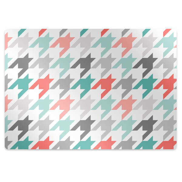 Szék szőnyeg Színes minták