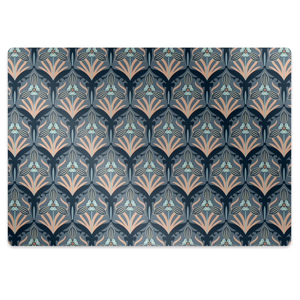 Székalátét Retro virágmotívum