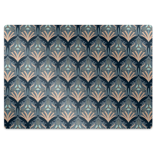 Székalátét Retro virágmotívum