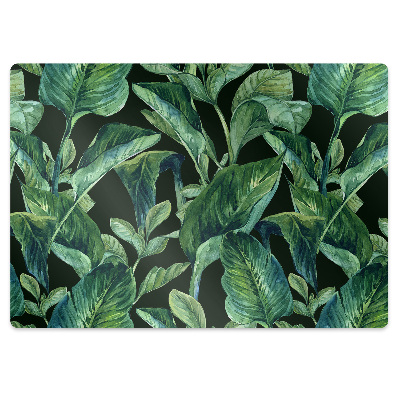 Szék szőnyeg Egzotikus levelek