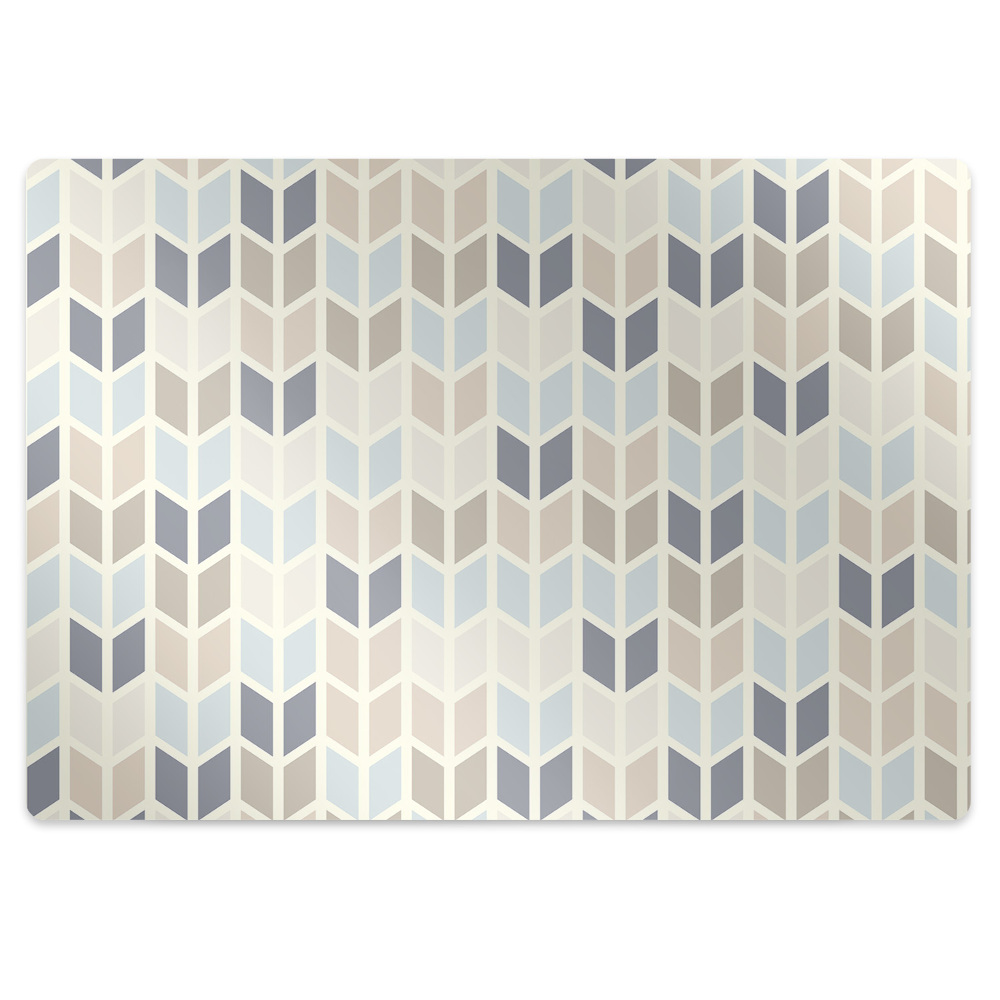 Padlóvédő székalátét Geometrikus motívum