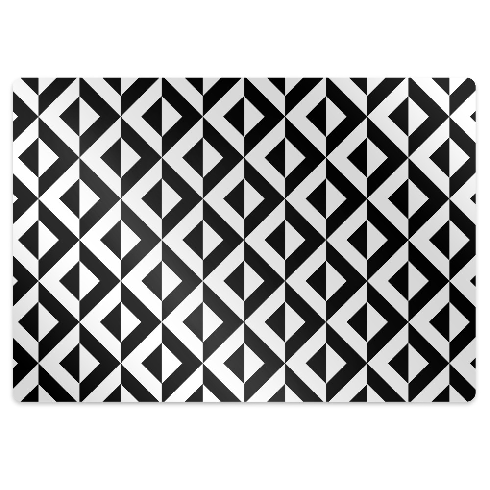 Padlóvédő székalátét Geometriai absztrakció