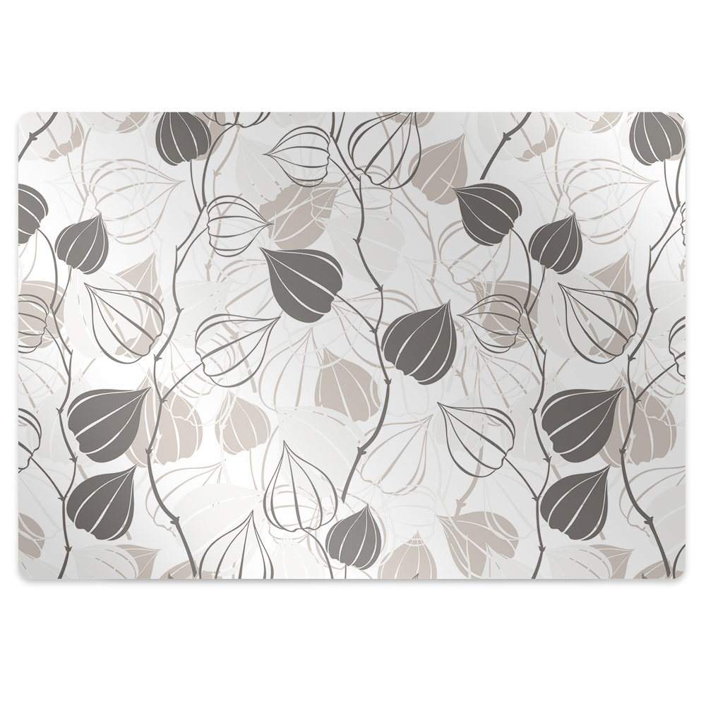 Padlóvédő székalátét Szokatlan növény