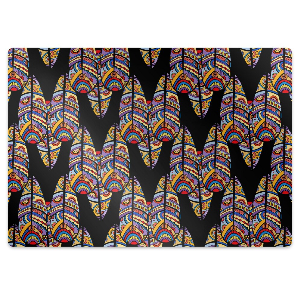 Padlóvédő székalátét Indián művészet