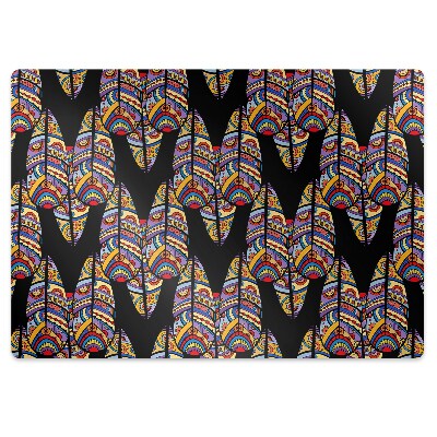 Padlóvédő székalátét Indián művészet