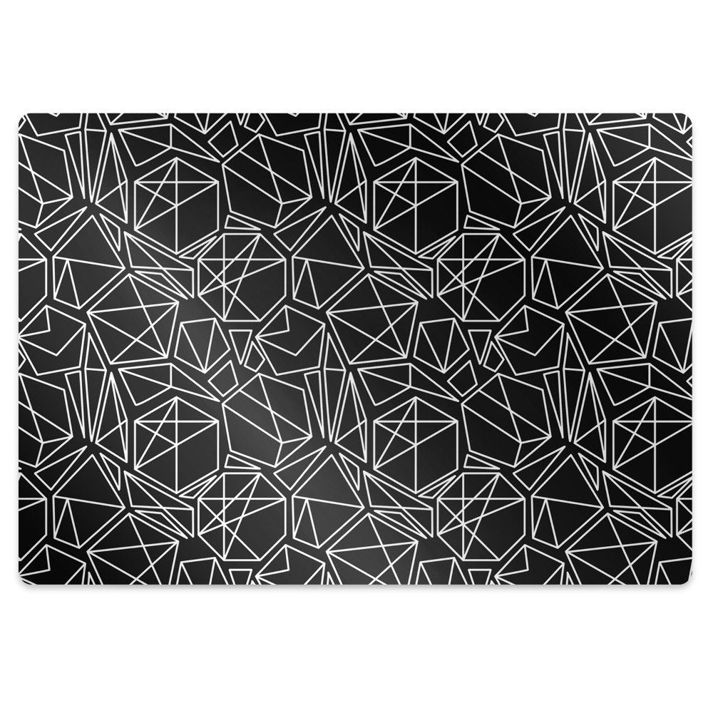 Padlóvédő székalátét Geometrikus formák