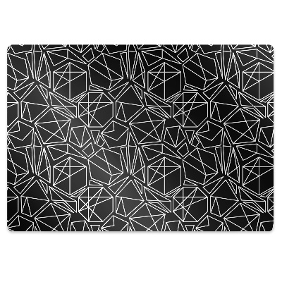 Padlóvédő székalátét Geometrikus formák