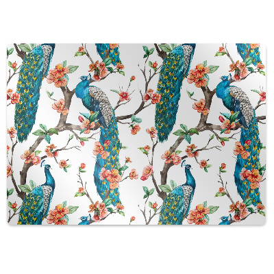 Székalátét Színes páva