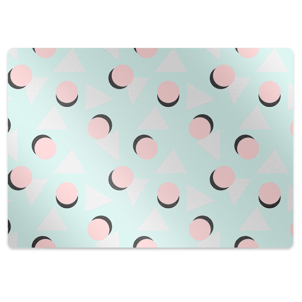 Padlóvédő székalátét Körök és geometriai formák