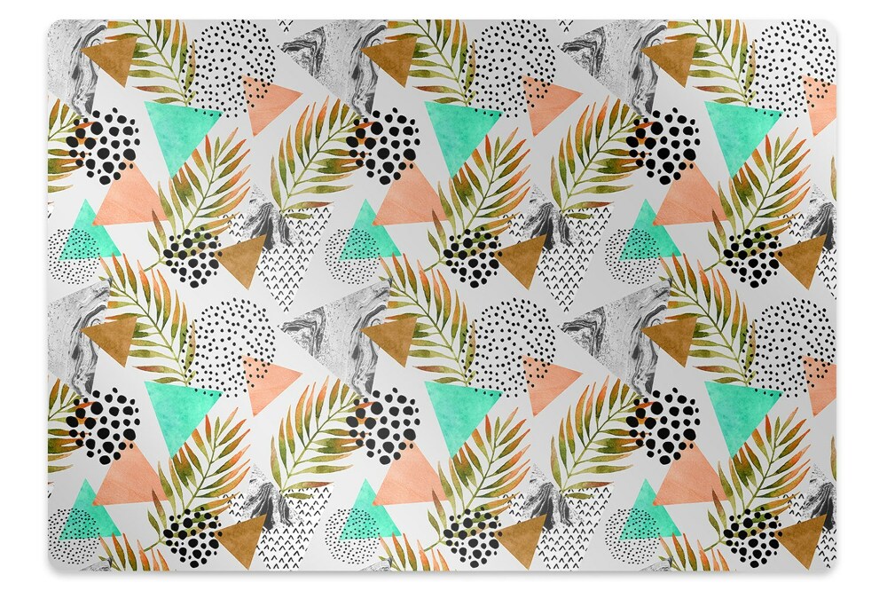 Székalátét Pöttyök és levelek