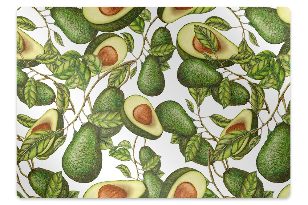 Szék szőnyeg Avokádó gyümölcs