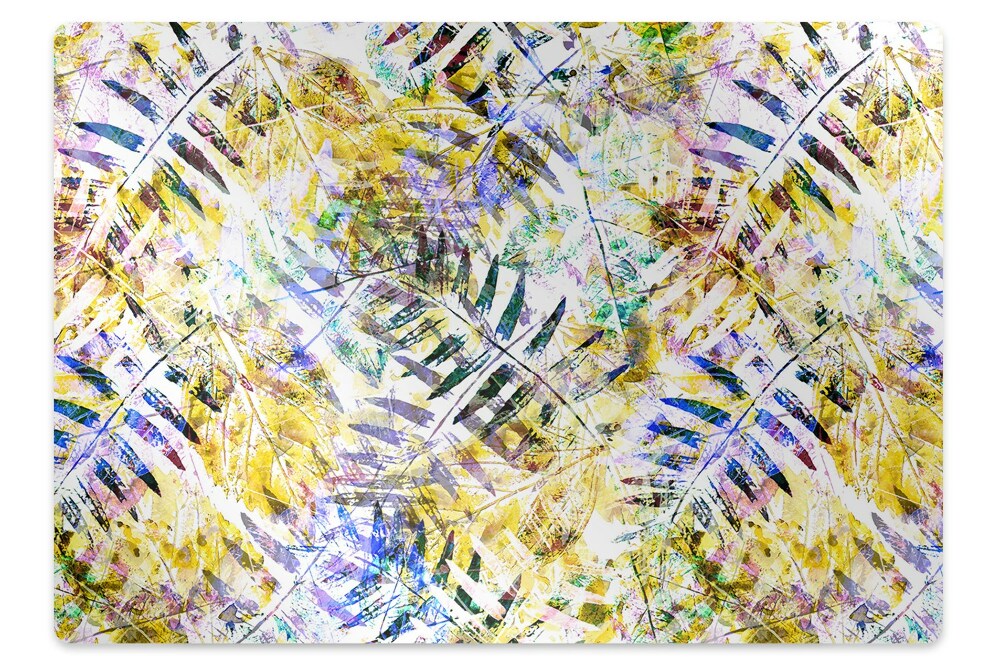 Padlóvédő székalátét Arany levél