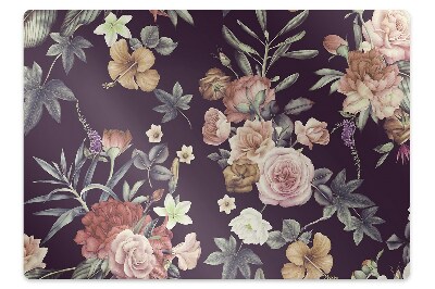 Padlóvédő székalátét Kerti virágok