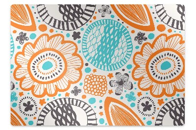 Székalátét Pasztell virágok