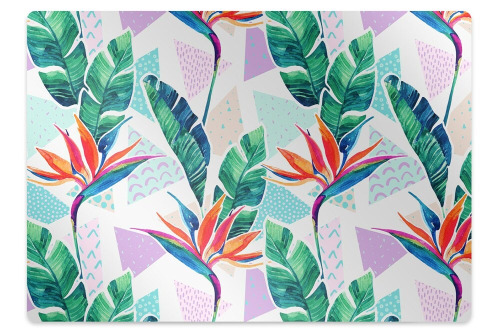 Padlóvédő székalátét Trópusi növényvilág