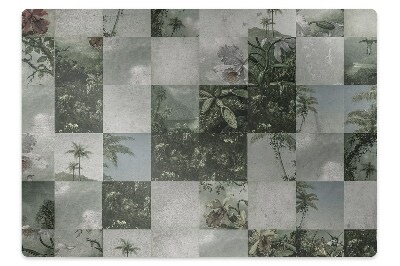 Székalátét Egzotikus gyönyörű mozaik