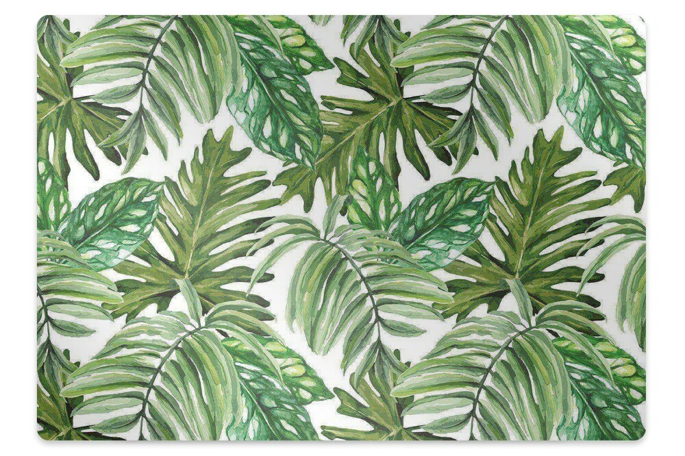 Szék szőnyeg Egzotikus levelek