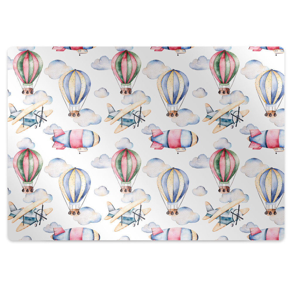 Padlóvédő székalátét Égbolt léggömbökkel