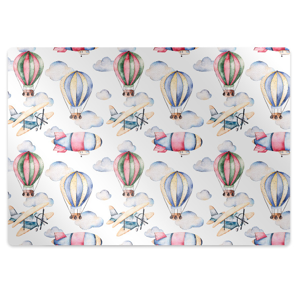 Padlóvédő székalátét Égbolt léggömbökkel